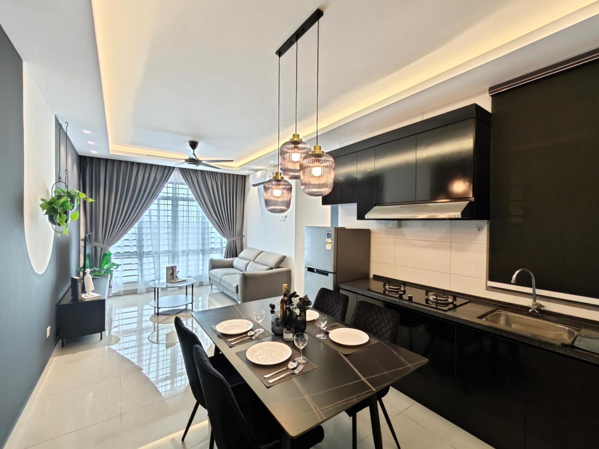 Апартаменти Arc Austin Hills Residensi By Antlerzone Джохор-Бару Екстер'єр фото
